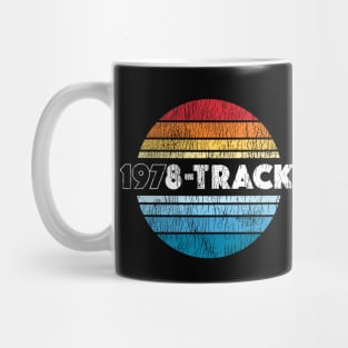 1978-Track - Vintage Retro Seventies Sunset Mug